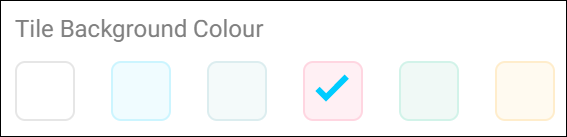 Dashboard colours
