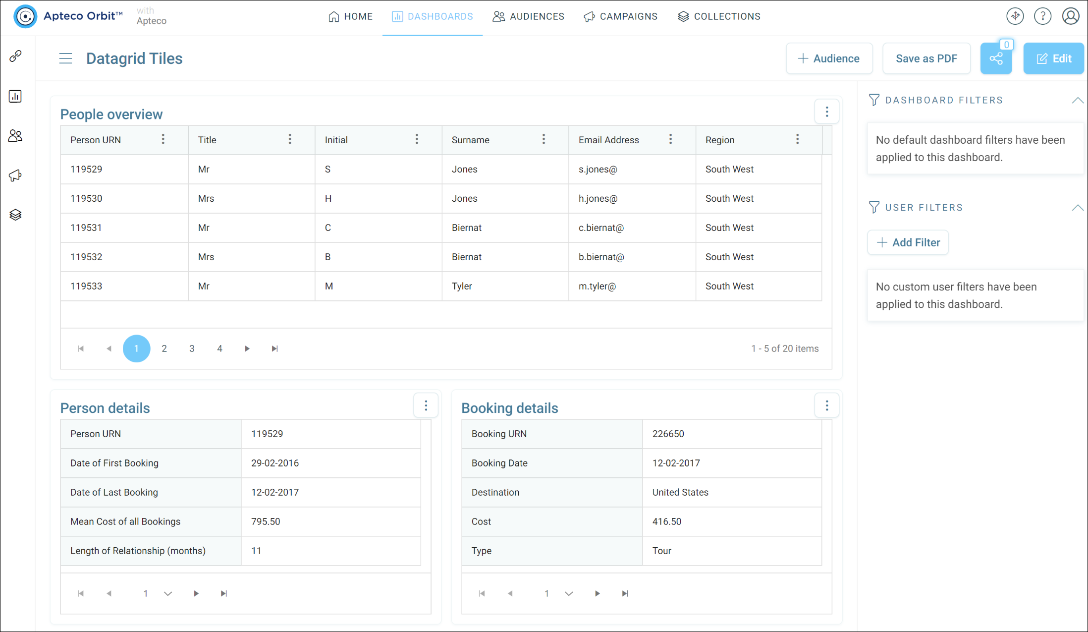 Data grids