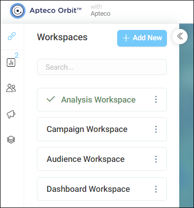 Workspaces Redesign