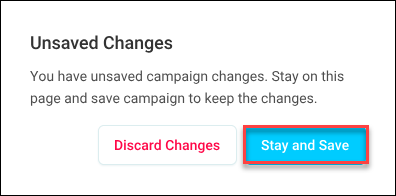 Stay and save