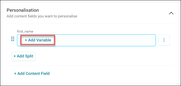 Variable Default