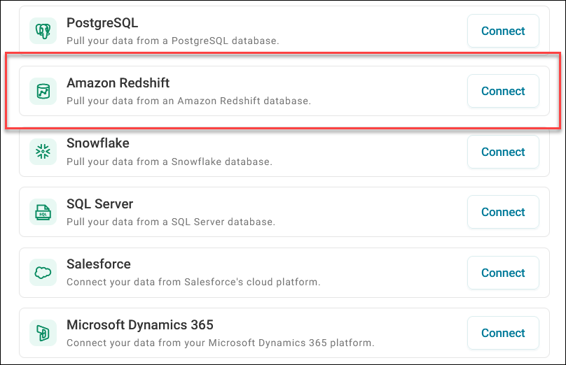Amazon Redshift