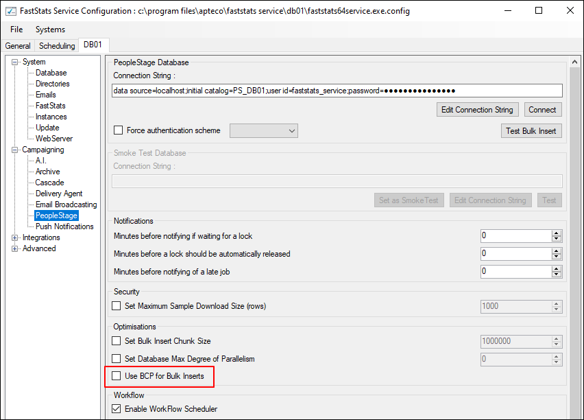 Use BCP for bulk inserts