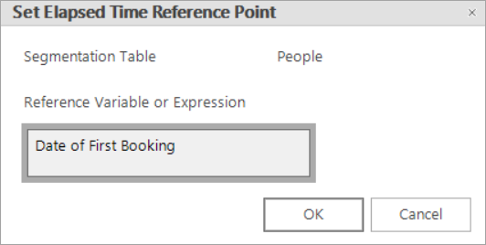 Elapsed Time reference point