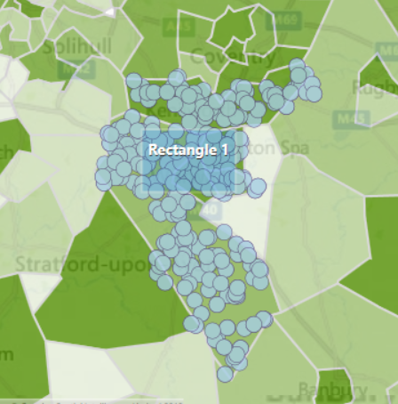 Selection of people by postcode