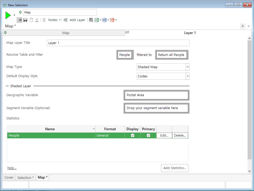 Layer 1 settings